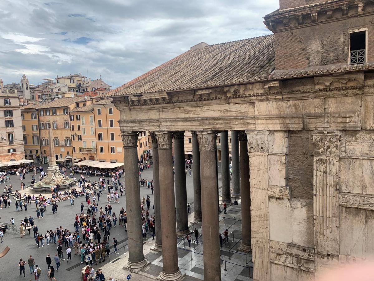 Апартаменти Rotonda 23 - Pantheon View Рим Екстер'єр фото